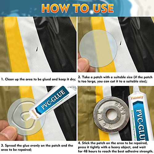 Air Mattress Patch Kit, Salt, Hot Water And Uv Resistant Pool Liner Patch Kit, Vinyl Pool Liner Repair Kit Repairs A Variety Of Inflatables Including Hot Tubs, Inflatable Spa Pools #TOP5