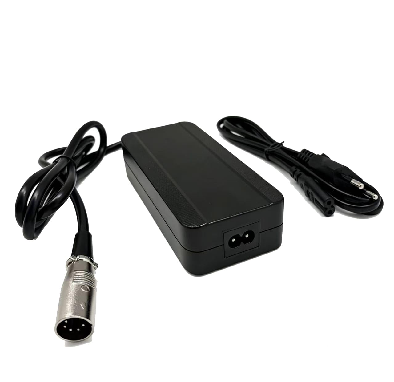 42V 2A Ladegerät für TranzX BL03 BL05 BL07, 5-poliger XLR Stecker, Ersatzladegerät für 36V Lithiumbatterie E-Bike