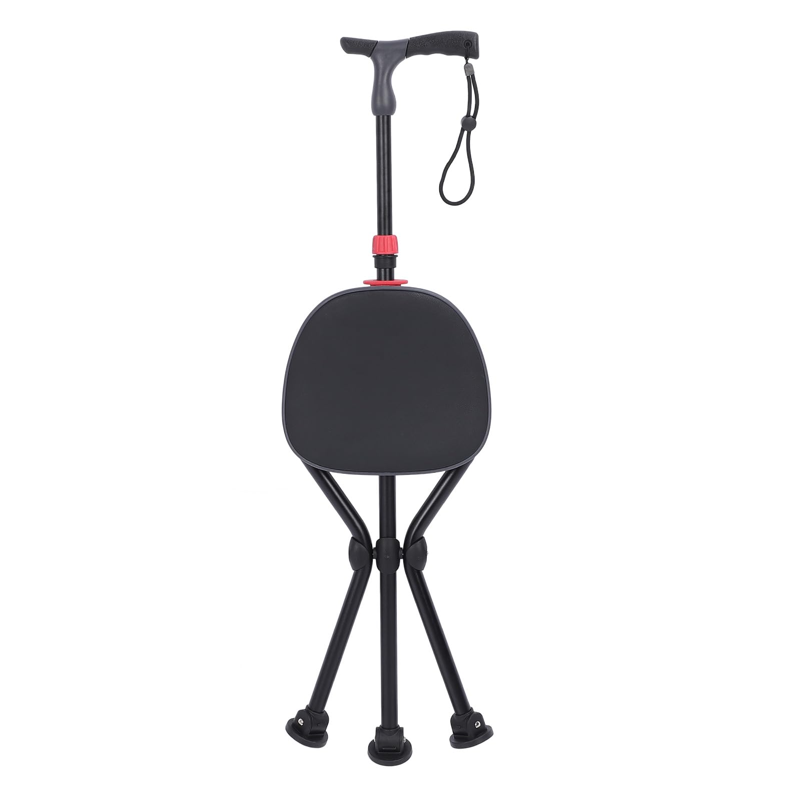 Fafeicy Taburete Plegable con Trípode Silla Plegable Liviana Silla con Trípode Plegable Soporte Antideslizante Taburete con Trípode para Acampar para Actividades Al Aire Libre y Acampar