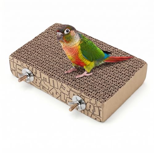 Jouet en papier pour oiseau 18cm YUXIANLB perchoir plat - 2