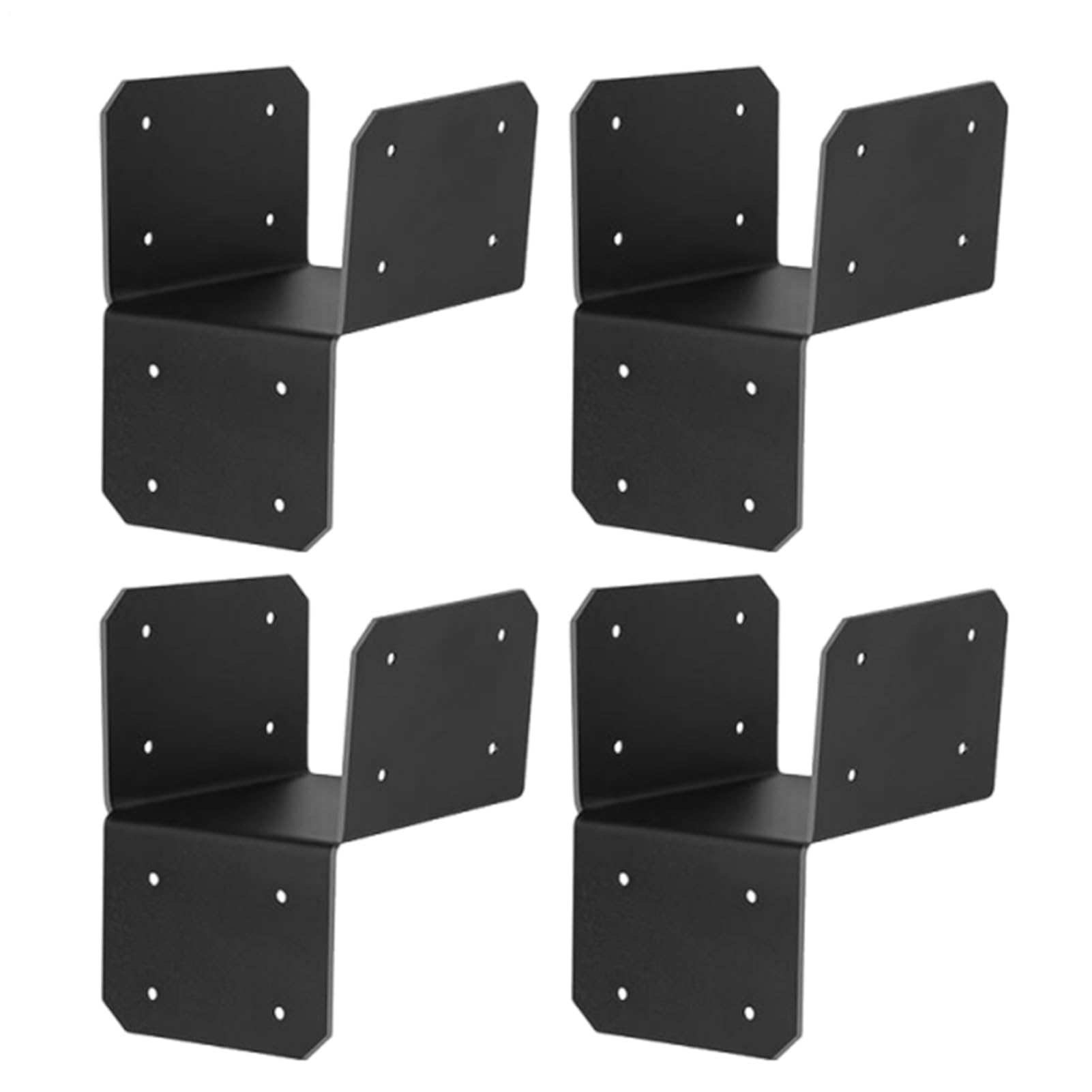 Supports de poutre en acier extérieurs et douilles très résistantes de chevrons