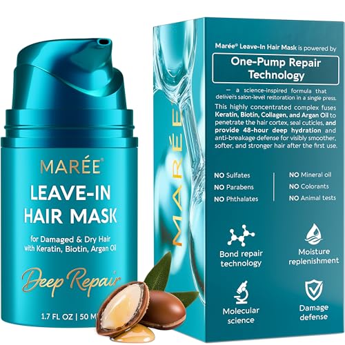 MAREE Deep Conditioning Leave-In Hair Mask for Damaged Hair –