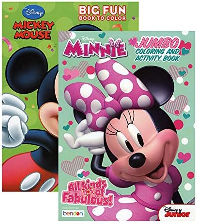 Disney Mickey & Minnie Coloring Books (Pack of 48 Books)