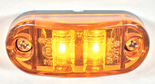 Luces LED Ámbar para Camiones 6 Pack 12V miniatura 2