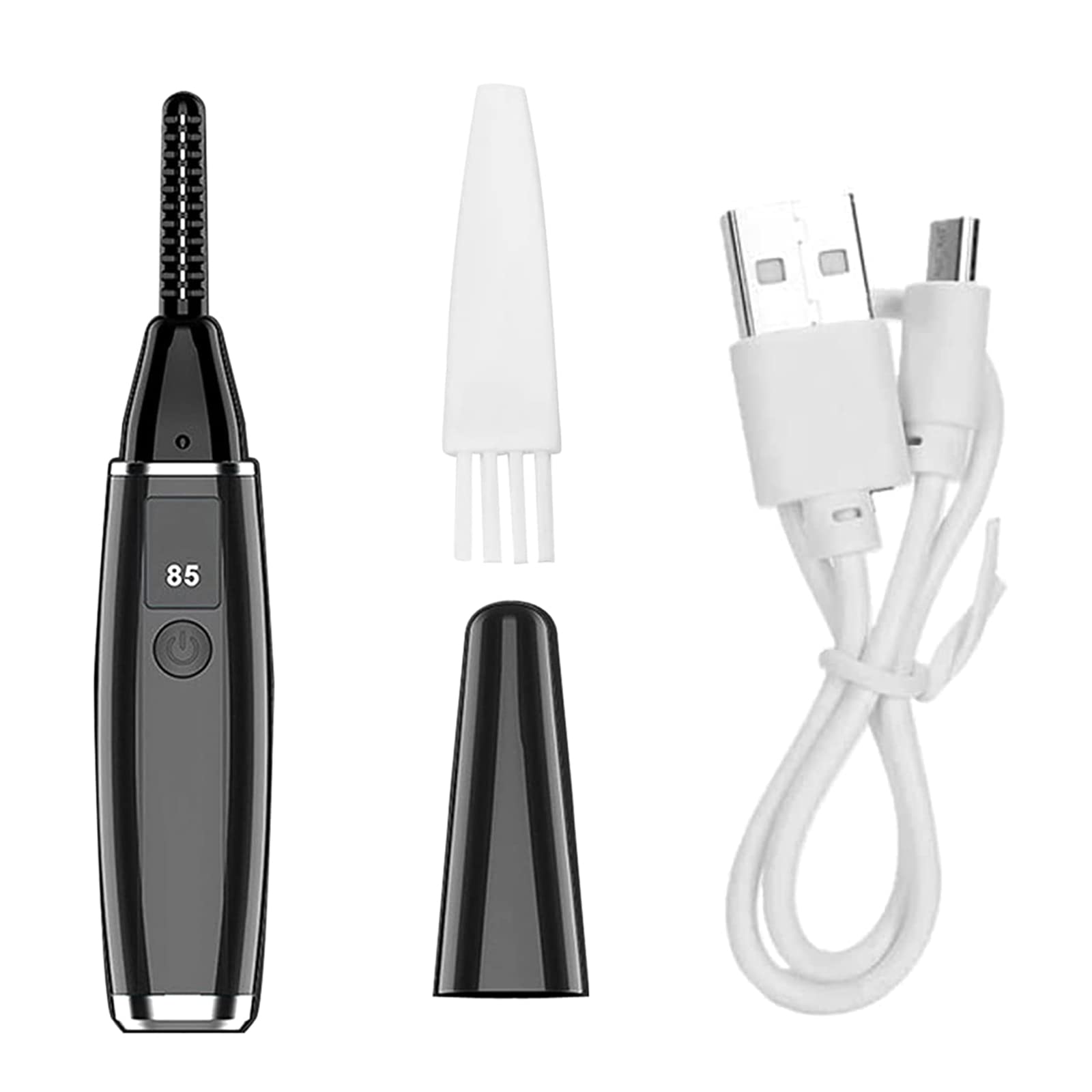 Profesjonalna zalotka do rzęs, akumulatorowa zalotka USB z 2 trybami temperatury, narzędzie do przedłużania rzęs, inteligentna stała temperatura, do makijażu kosmetycznego oczu