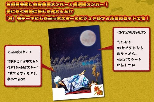 Amazon.co.jp: ジャンボカードダス miniポスター 銀魂' クリア絵巻 【H