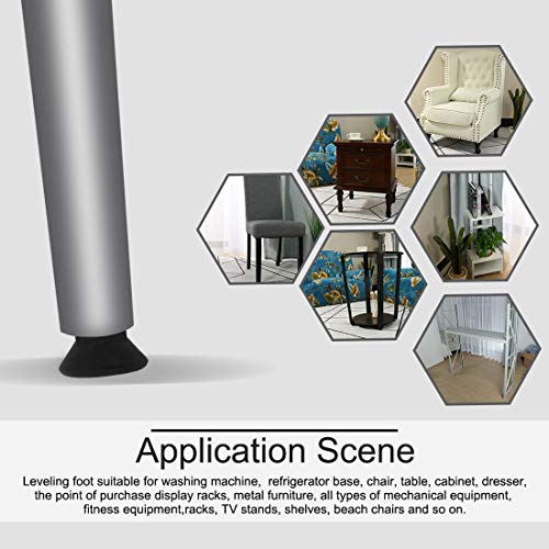 Sourcing map M6 x 17 x 24 avvitare piedini