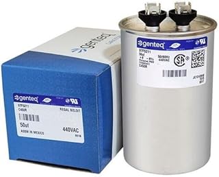 GENTEQ 97F5211 Capacitor PP Film 50UF, 440V, 6%, QC