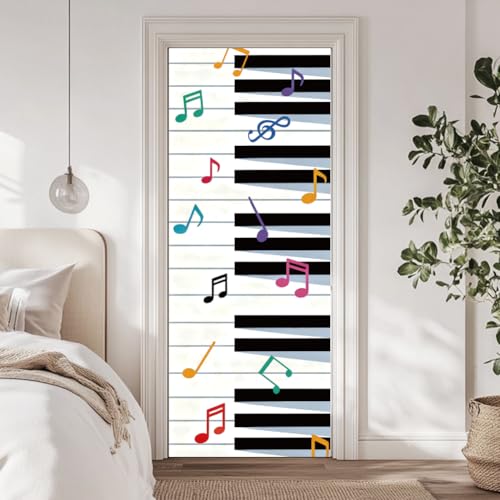 arricraft 2 Pcs Self-Adhesive Door Sticker, 31.5"x78.7"