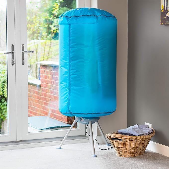 Portable Fast Drying 1000W Electric Clothes Dryer Heated Indoor Home Dorms Buddy Hot Air Airer Machine Dri Suitable for All Fabrics Drier - View 6