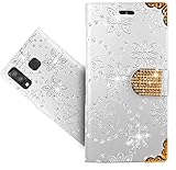 Samsung Galaxy A8 Star (2018) Funda, FoneExpert Wallet Flip Billetera Bling Diamond Carcasa Caso Cover Case Funda de Cuero para Samsung Galaxy A8 Star (2018)