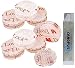 Produktbild CANOPUS 3M Dual Lock SJ3560 Wasserfest 16 Stück (25mm - Dia), 5X stärker als Flauschband und Hakenband, 3M Klettband Klebepads Druckverschluss-System, Transparent