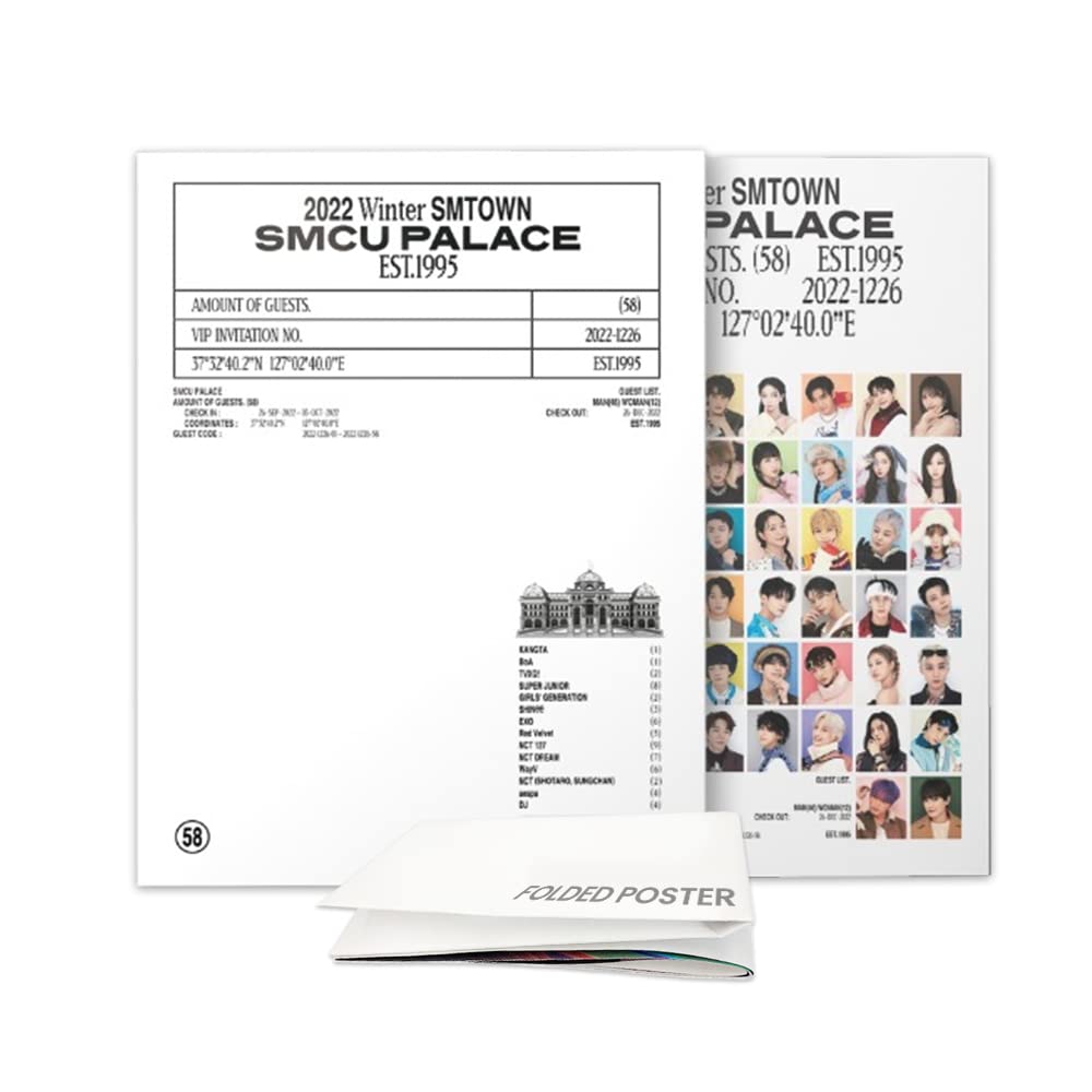 Amazon.com: SMTOWN - 2022 WINTER SMTOWN : SMCU PALACE (PORTRAIT