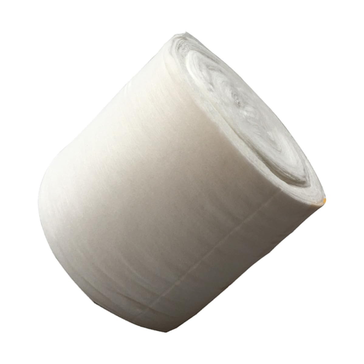 MAGICLULU 600 Pièces Rouleau Démaquillant en Non-tissé Blanc Doux et Sanitaire, Coussinets Faciaux Monolayer pour Démaquillage et Soin Peau, Utilisation Humide ou Sèche