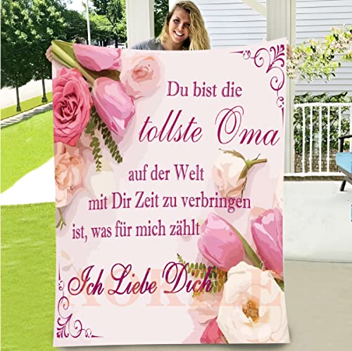 Oma Geschenk Kuscheldecke An Meine Oma Flauschig Oma Geburtstagsgeschenk Weihnachten Geschenk für Oma Kuscheldecke Flauschig Geschenk Oma Geburtstag Cover