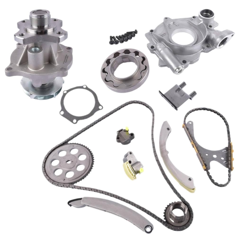 Kit catena distribuzione con pompa acqua e olio compatibile con Colorado Canyon e H3