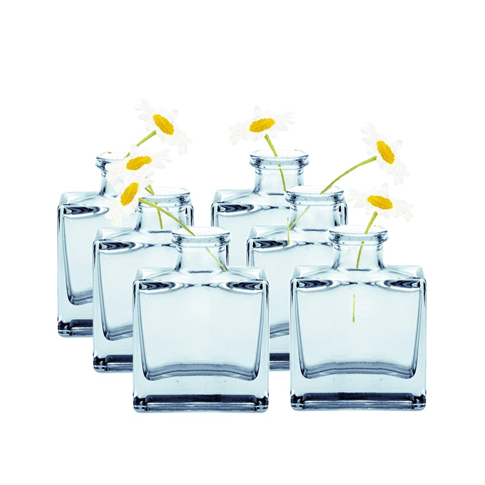 Buy Chive Loft, Small Glass Flower Vases, Decorative Rustic Floral