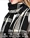 FURTALK Winter Scarf for Women Shawl Soft Tassel Plaid Large Oversized Scarves Wraps