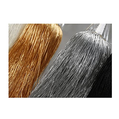 Alzapaños De Cortina con Borlas Y Bolas, Paquete De 2 Alzapaños De Cortina, Alzapaños De Cortinas Trenzados, Decoración del Hogar (B)
