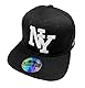 J26 Kids Kinder Snapback USA Cap Teenie Kappe Basecap Mütze Trucker Cappy Sport NY (NY Black White)