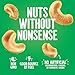 Emerald Nuts Roasted and Salted Cashews 7ct (1-Pack), 100-Calorie Individual Packs, Kosher Certified, Non-GMO, Contains No Artificial Preservatives, Flavors or Synthetic Colors