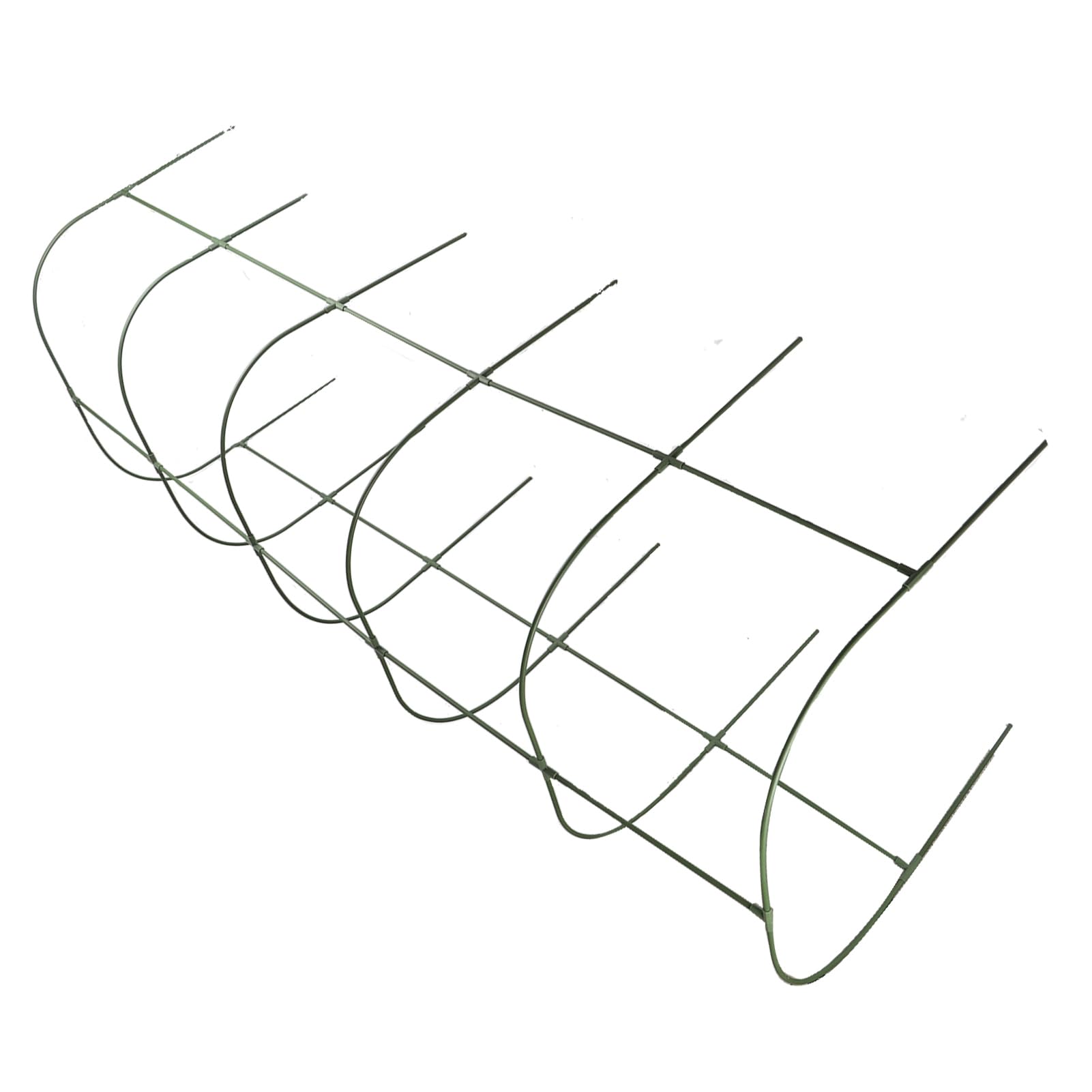 Jiawu Odporna na Mróz Mini Szklarnia Ogrodnicza 100x250 Cm, Odporna na Deszcz Mini Szklarnia Zewnętrzna z wytrzymałą ramą ze Stali Malowanej Proszkowo, Wzmocniona Osłona z Folii PVC, Zamknięcie