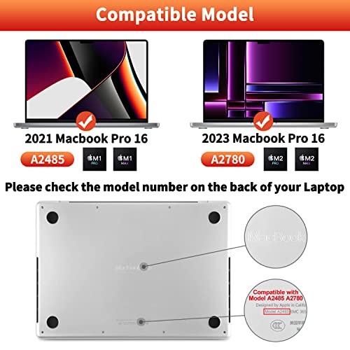 F Forito 2-Pack Anti Blue Light Laptop Screen Protector Compatible With Macbook Pro 16 Inch M2 Pro /M2 Max /M1 Pro /M1 Max Model A2485 A2780, Blue Light Blocking & Anti Glare Matte Screen Protector #TOP1