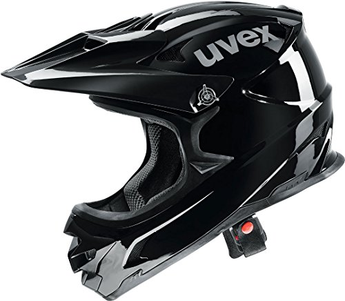 uvex hlmt 10 bike - robuster MTB-Helm für Damen und Herren - vier verfügbare Schalengrößen - abnehmbarer Schirm - black - 54-56 cm
