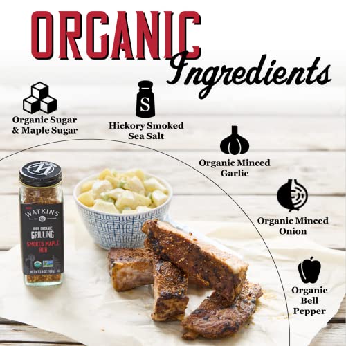 Watkins Organic Grilling Smoked Maple Rub, Non-Gmo, Kosher thumb #4