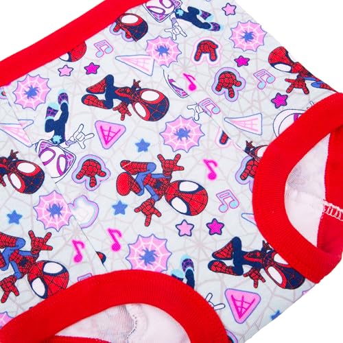 Marvel Girls' Spiderman & Ghost Spider Exclusive Toddler Potty Training Panties4