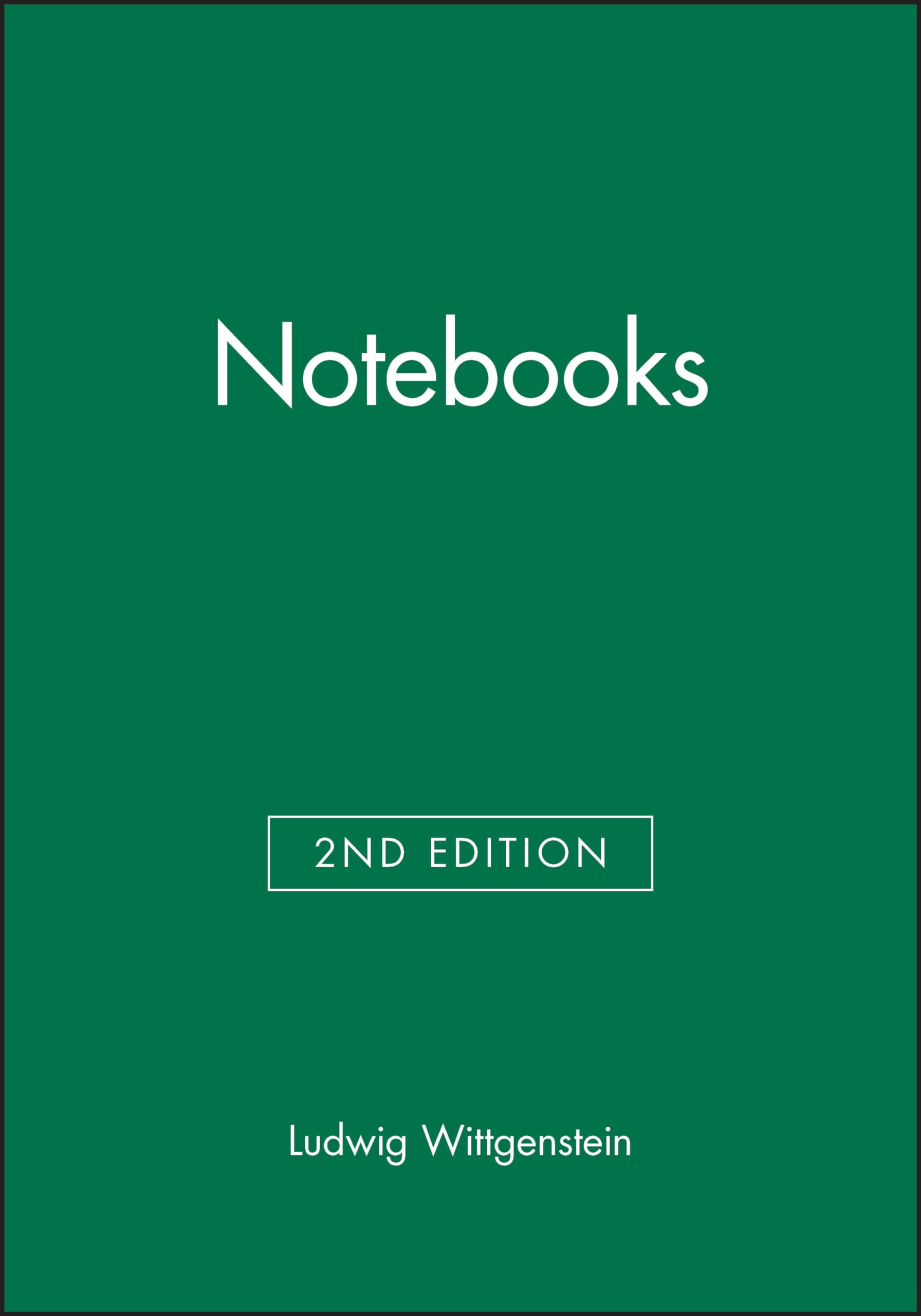 Notebooks, 1914 - 1916 by Ludwig  Wittgenstein (Paperback Book)
