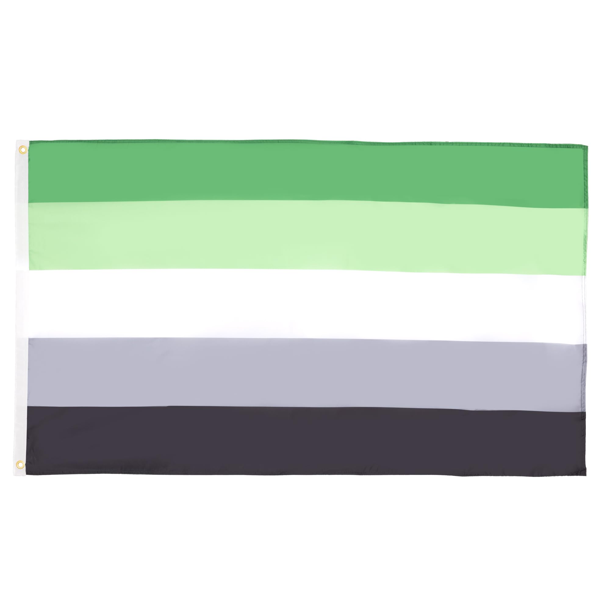 AZ FLAG - Flagge Aromantic Stolz - 150x90 cm - Aromantik Fahne 100% Polyester mit Messing-Ösen - 110g
