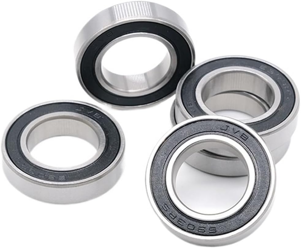 VKZMLIKP 1Pcs Bicycle Hub Bearing Palin 15267 6902 17287 6802 ABEC-7 Bearing Repair Parts For KOOZER XM490 BM440 Hub Fastace Novatec(1Pcs 6802RS 15X24X5)