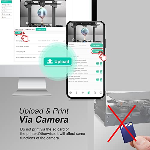 Beagle Camera, Mintion 3D Printer Camera With Wifi Remote Control, Plug&Play, Four Time-Lapse Video Modes, 1080P Resolution, Night Vision, 32G Sd Card, Printing Notifications Push (With Tripod) #TOP5