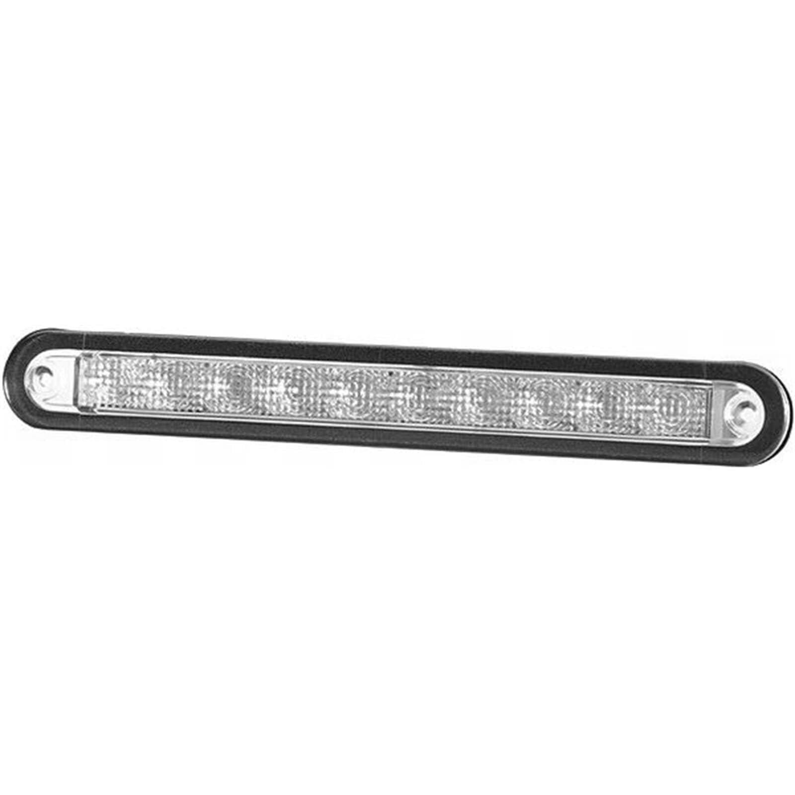 HELLA 2JA 959 073-001 Innenraumleuchte - LED - 12V - 2.0W - LED - Einbau - Lichtscheibenfarbe: glasklar - LED-Lichtfarbe: weiß | 2JA 959 073-001, Innenraumleuchte