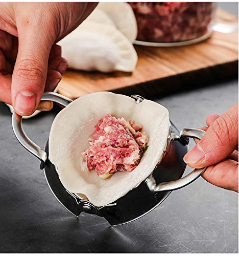 Iaxsee 6 Pezzi Dumpling Maker In Acciaio Inox Dumpling Mold Set 3 D - 3