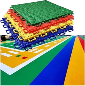 WTLONBF Rutschfeste Bodenfliesen, 10 Stück