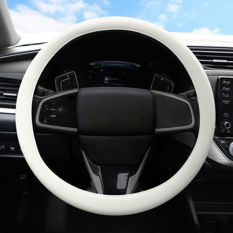 1 unidade de capa de volante de silicone – aderência elástica antiderrapante para