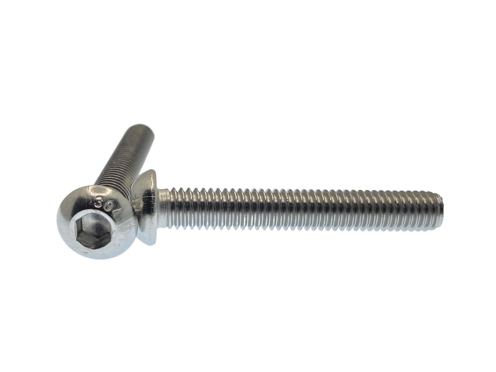 Rubigo M6 Bolts, M6 x 40mm Hex Socket Button Head Machine Bolts