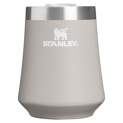 STANLEY Reserve Wine Tumbler | 11 oz Stainless Steel Travel Mug For Wine, Cocktails, Soda | Keeps Drinks Cold for Hours | BPA-Free | Ash