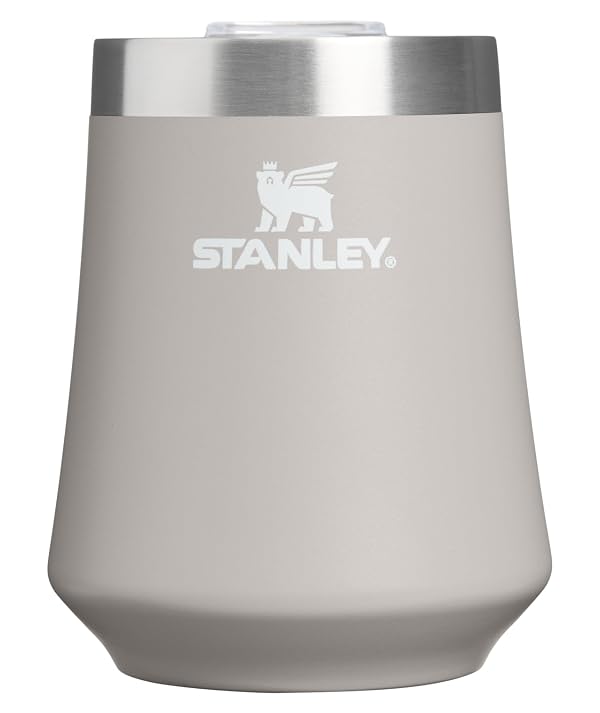 STANLEY Reserve Wine Tumbler | 11 oz Stainless Steel Travel Mug For Wine, Cocktails, Soda | Keeps Drinks Cold for Hours | BPA-Free | Ash by STANLEY - Used condition - US$19.26