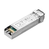 TP-Link TL-SM5110-SR | 10G-SR SFP+ LC Transceiver, Multi-Mode SFP Module| Plug and Play | LC/UPC Interface | Hot Pluggable | Up to 300m/33m Distance | Support SFP+MSA & DDM