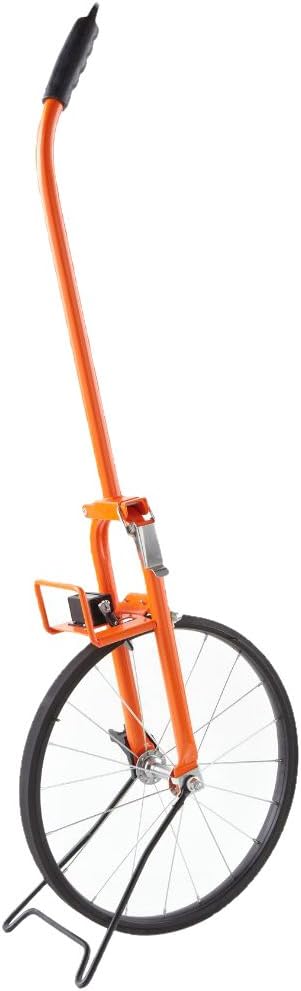 Keson MP401 Metal Professional Measuring Wheel - 4-Foot Circumference, 15-1/2" Diameter, Ft. Graduations for Tough Terrain