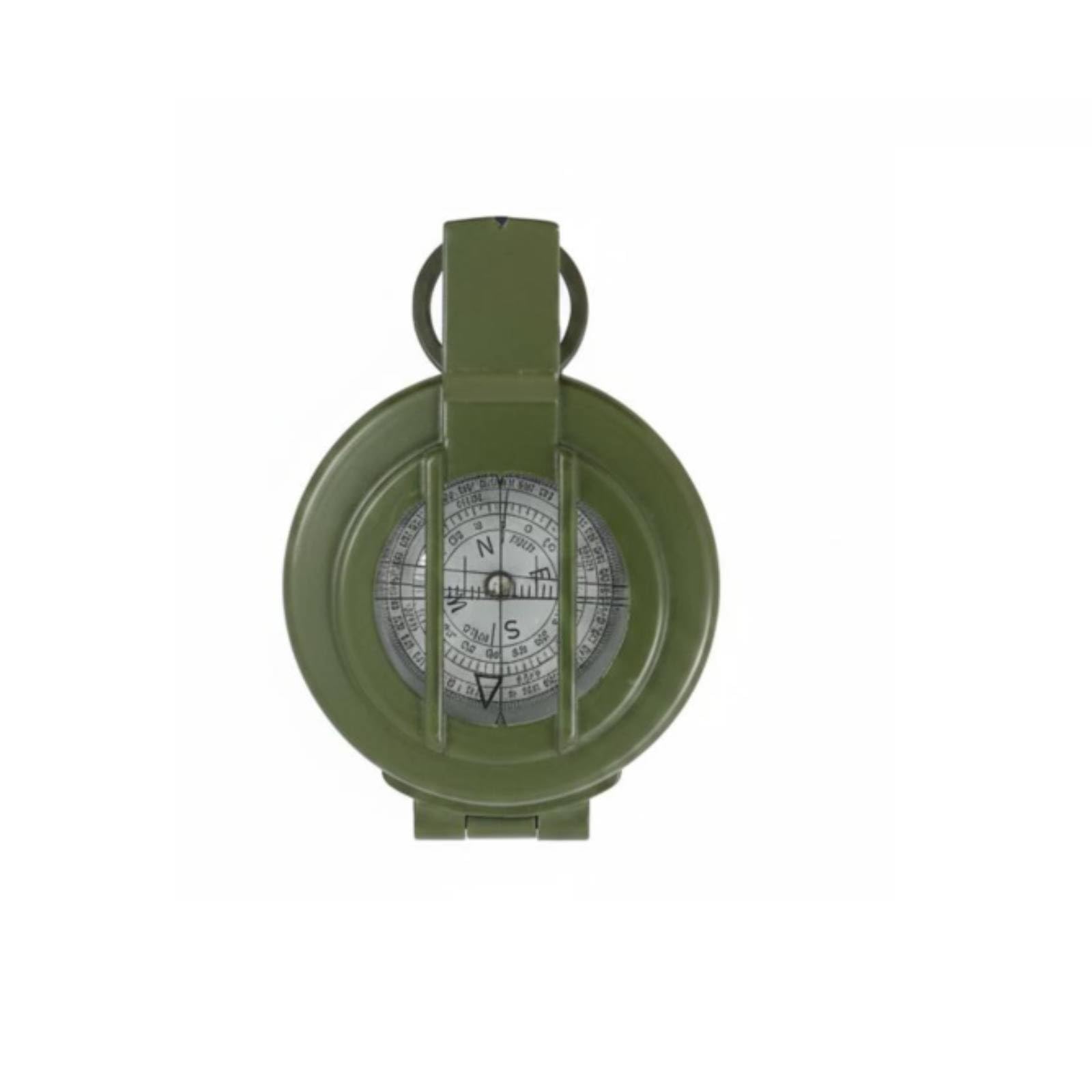 Ojiva® Foldable Compass Guard Cover Folding Compass Direction Markings Navigation Tool Degree Graduations, Army Green Luminous-image-16