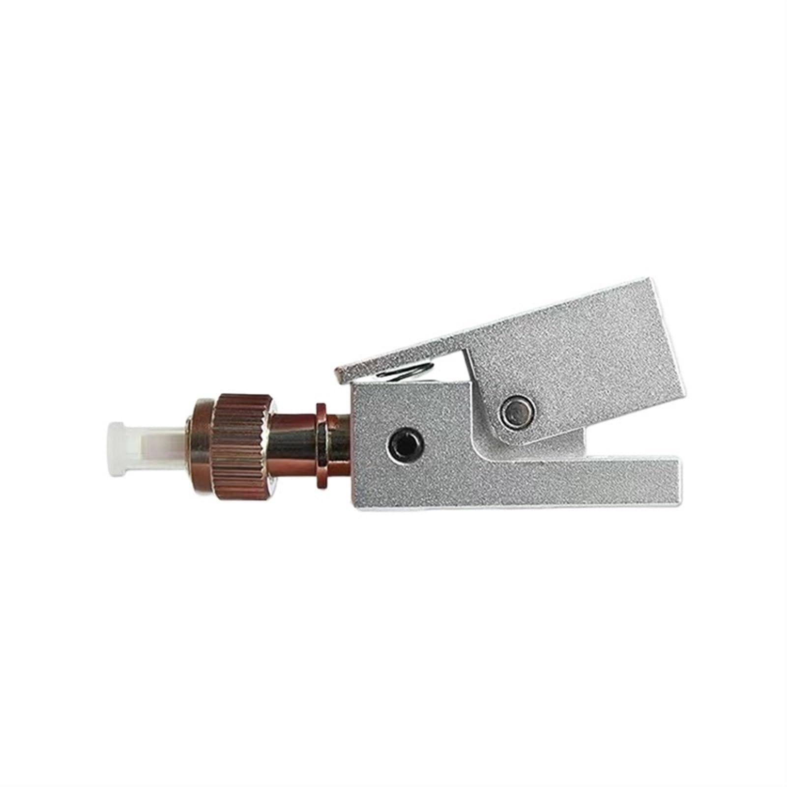 Coupleur de Fibre Optique Nu FC SC LC St UPC, Adaptateur de Bride OTDR, connecteur de Fibre de Mesure(Khaki)
