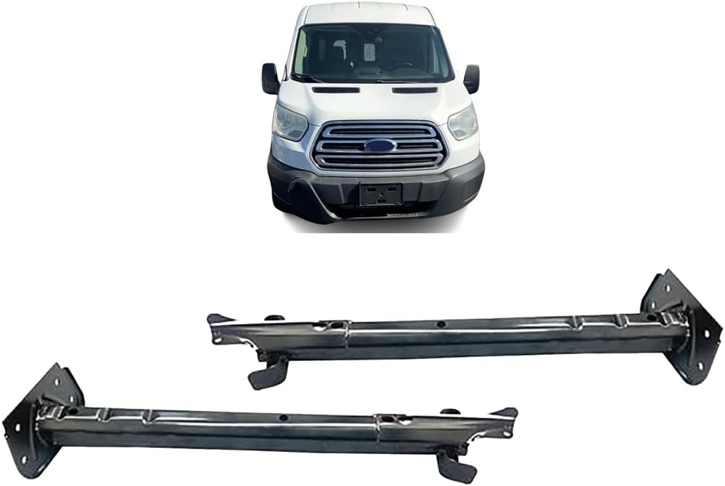 For 2015-2019 Ford Transit Front Bumper Mount Extension Rail Brace Bracket Kit