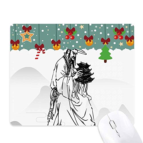 Tapis de souris de jeu religion dao encre de chine idée cadeau noël