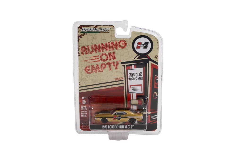 Amazon.com: 1970 Dodge Challenger R/T, Gold - Greenlight