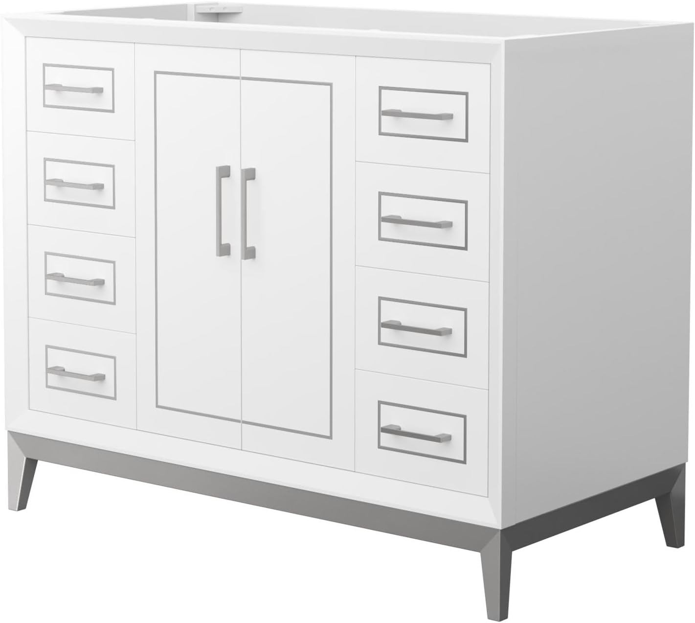 Amazon.com: Wyndham Collection Marlena 42 Inch Single Bathroom Vanity ...
