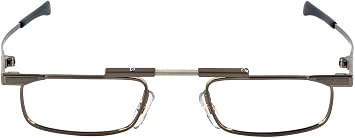 SlimFold Reading Glasses by Kanda of Japan Model 1 Color Brown Strength +0.50